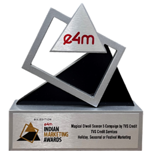 E4m Indian marketing awards - TVS Credit