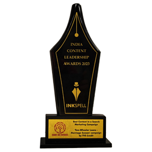 India content leadership awards - TVS Credit