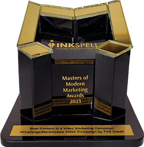 Master of modern marketing awards video marketing - TVS Credit