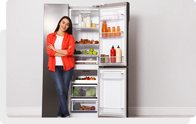 Refrigerator on EMI Online Offered by TVS Credit